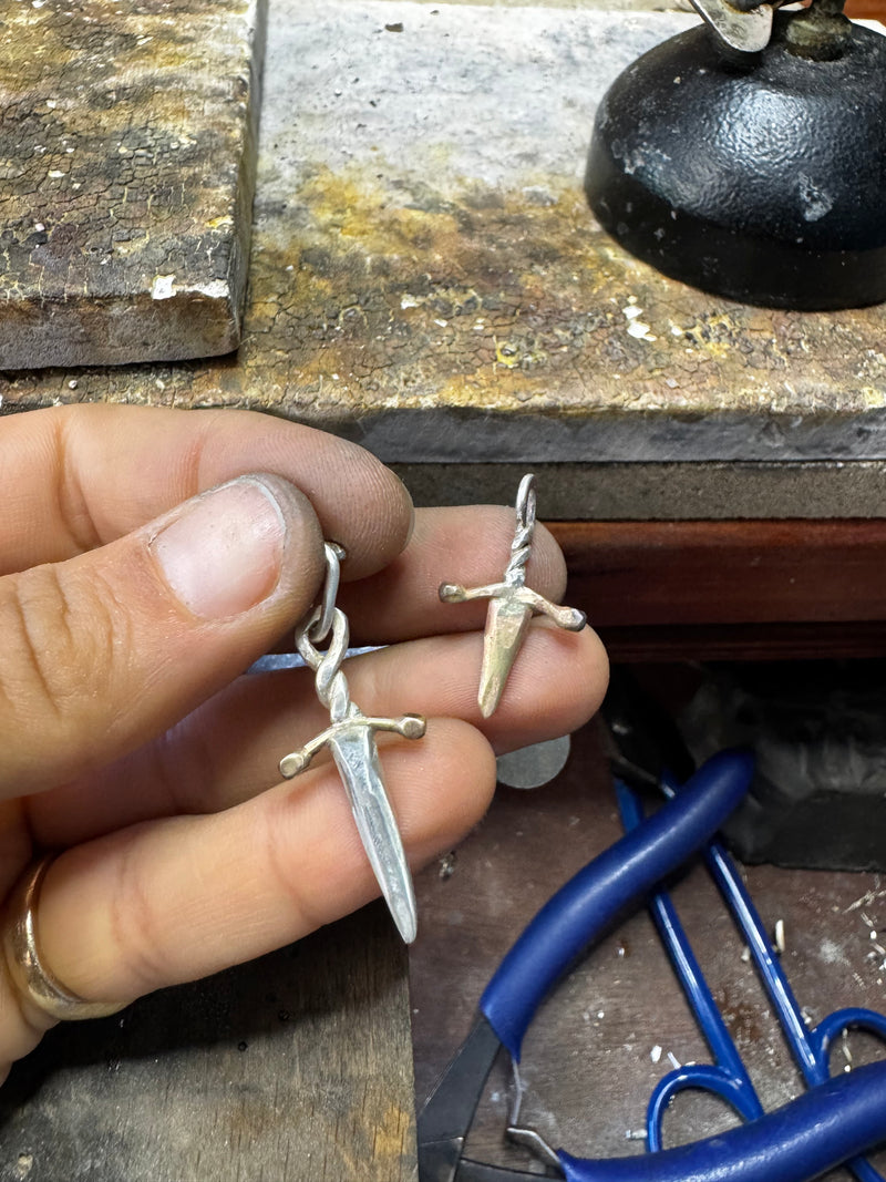 Eyeba x Anaïs and Alaïa Dagger Pendant