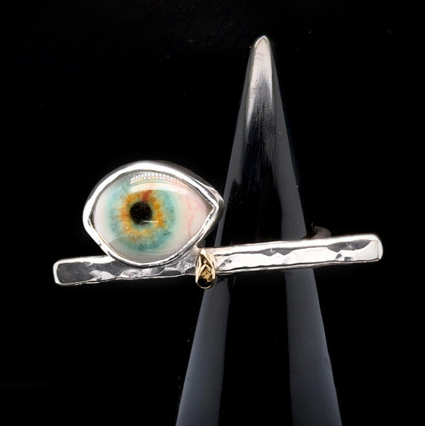 Eyeba x Anaïs and Alaïa Ring - sz 6.75