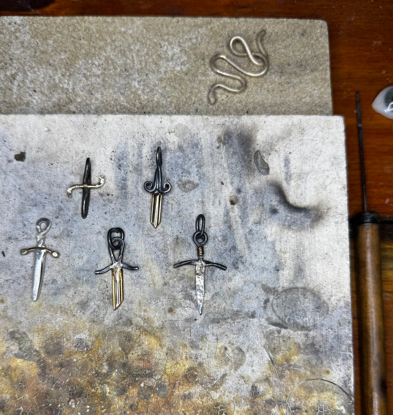 Eyeba x Anaïs and Alaïa Dagger Pendant