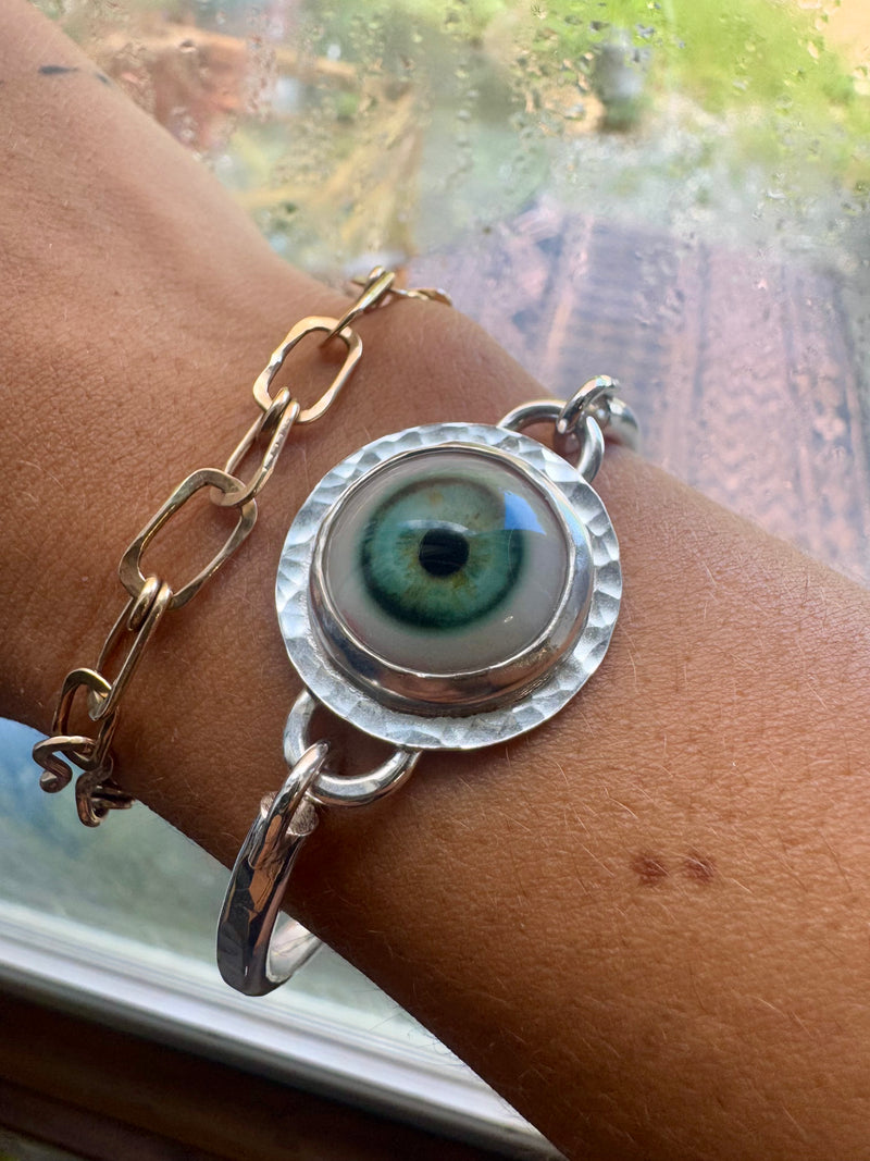 Eyeba x Anaïs and Alaïa Eye Bracelet - sz 6.25-6.5