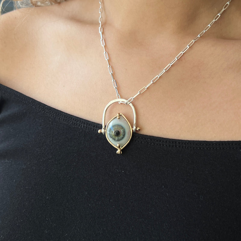 Eyeba x Anaïs and Alaïa Ring and Pendant