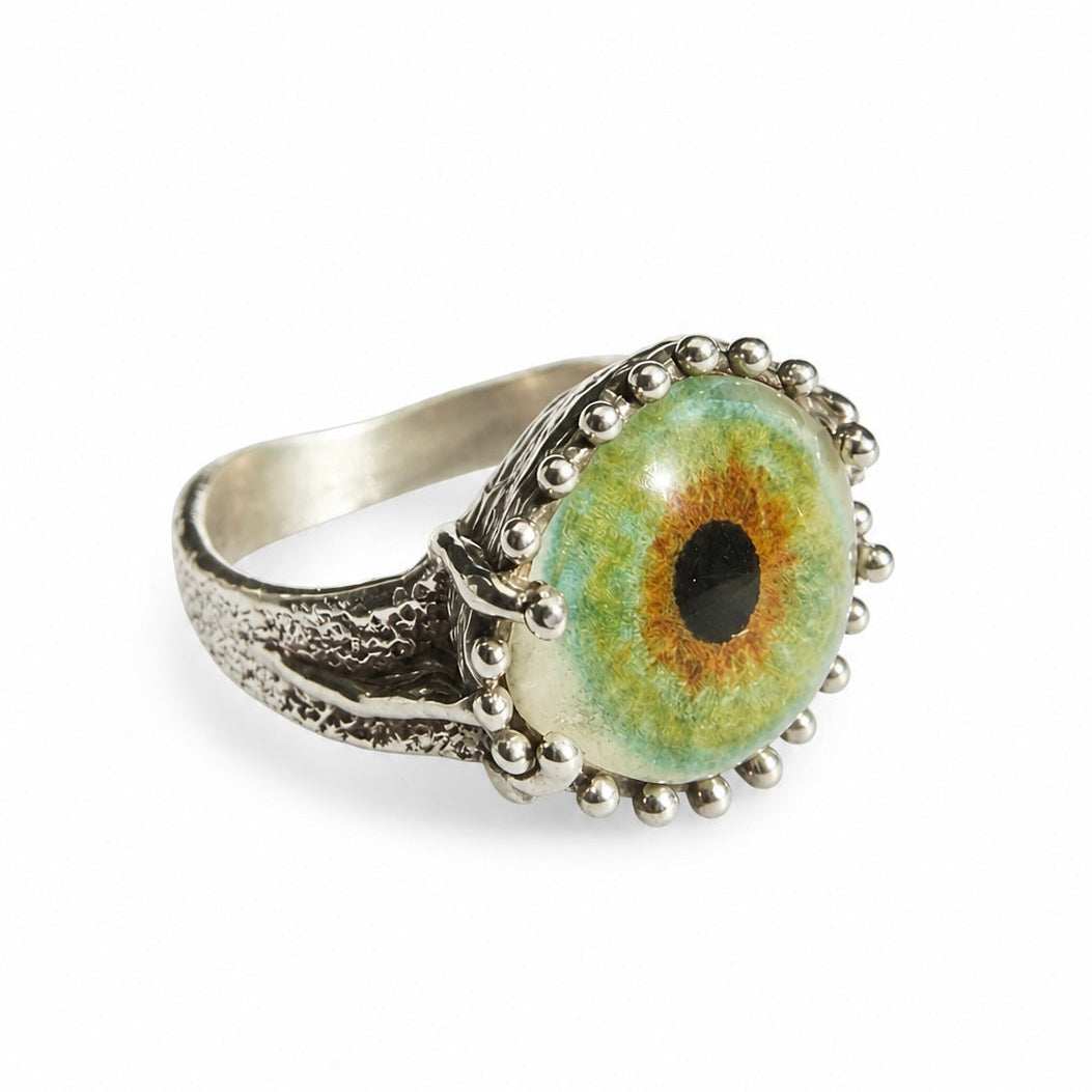 SKETCH Hand Painted Eye Ring - 7.25 – Eyeba