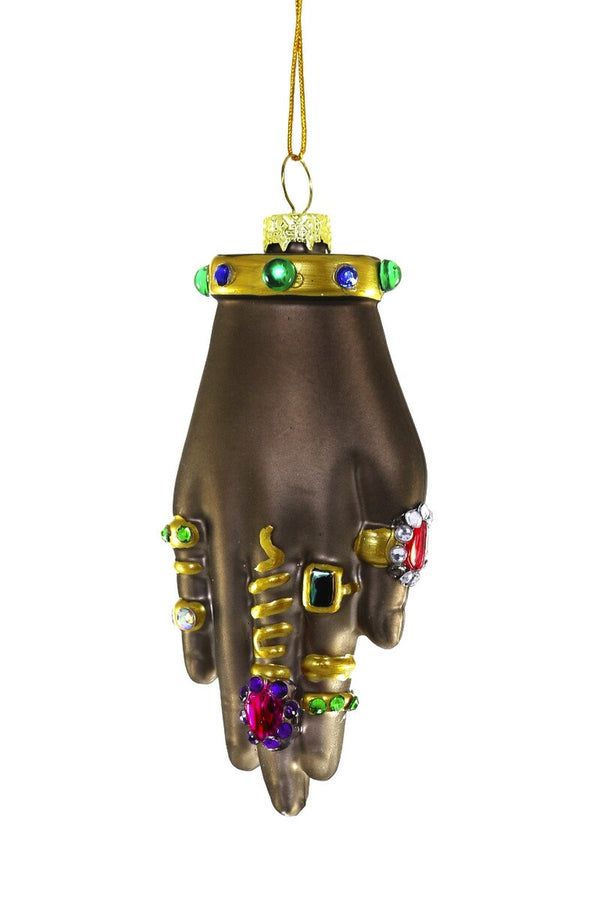 Hand With Jewels Ornament