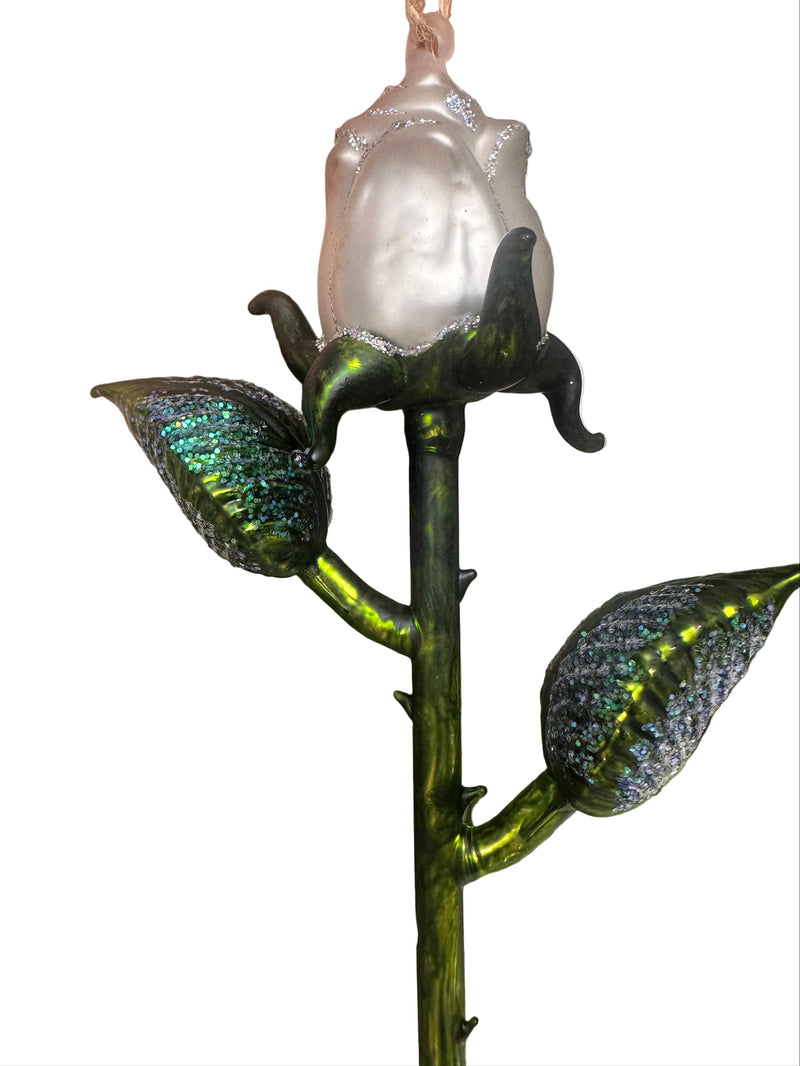 White Rose Ornament