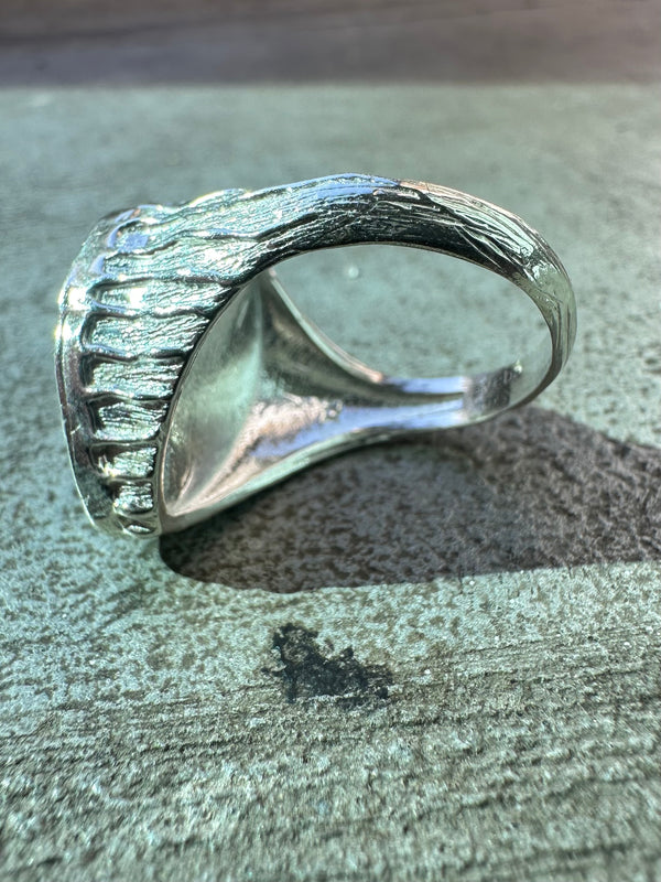 ORACLE Hand Painted Eye Ring - sz 5