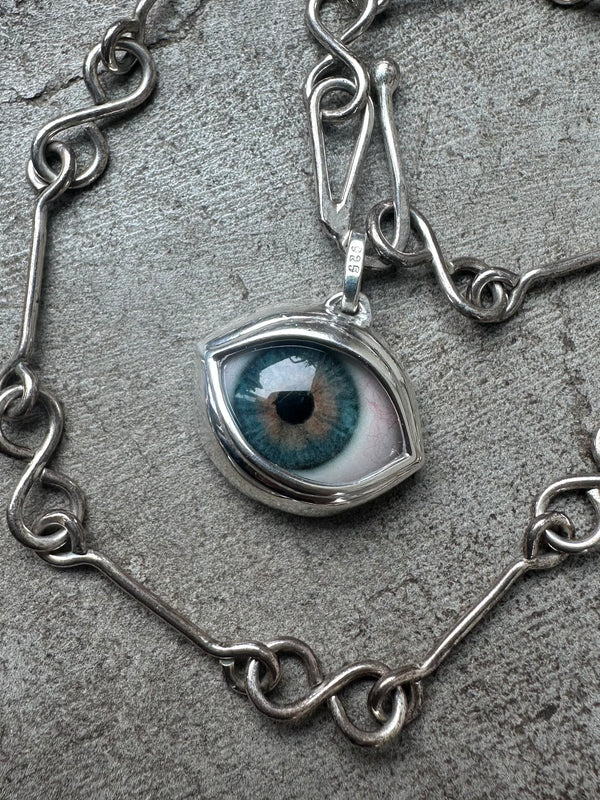 Classic hand painted Eye Pendant