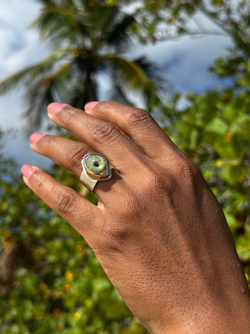 Eyeba x Anaïs and Alaïa Ring - sz 7