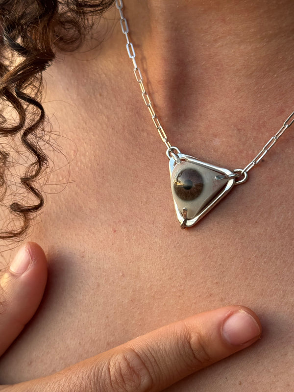 Eyeba x Anaïs and Alaïa Eye Necklace