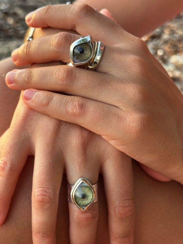 Eyeba x Anaïs and Alaïa Ring sz 7