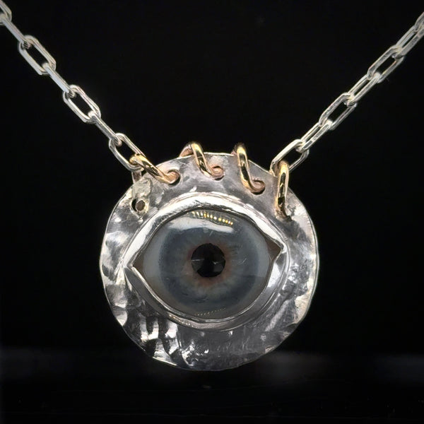 Eyeba x Anaïs and Alaïa Eye Necklace