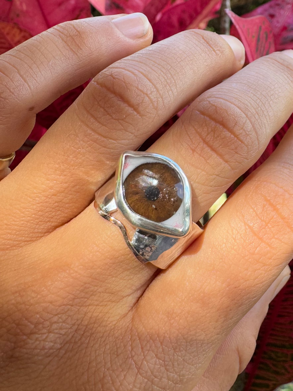 Eyeba x Anaïs and Alaïa Ring - sz 9