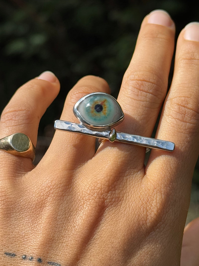 Eyeba x Anaïs and Alaïa Ring - sz 6.75