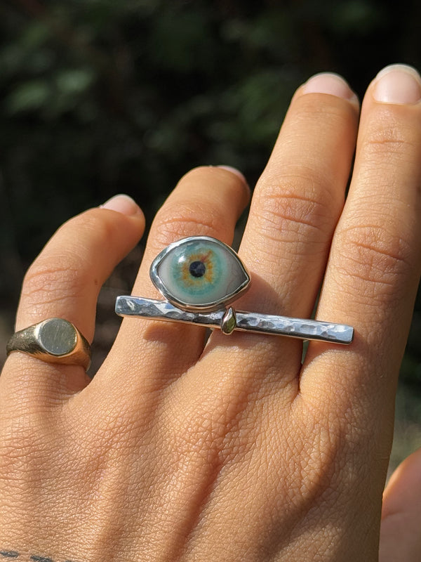 Eyeba x Anaïs and Alaïa Ring - sz 6.75