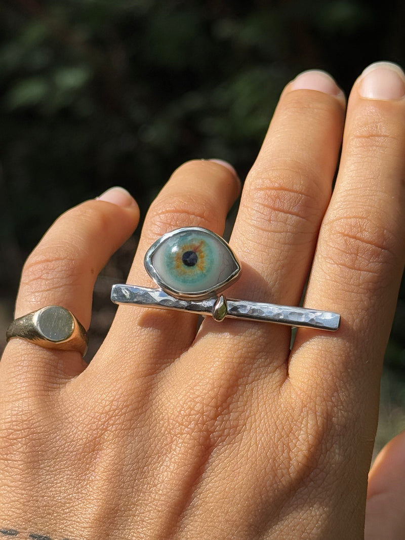 Eyeba x Anaïs and Alaïa Ring - sz 6.75