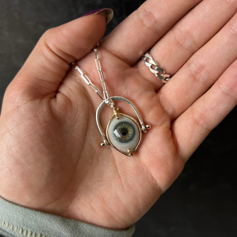 Eyeba x Anaïs and Alaïa Ring and Pendant