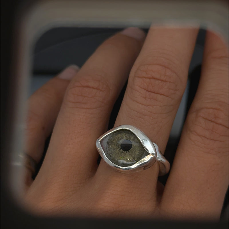 Eyeba x Anaïs and Alaïa Ring sz 7