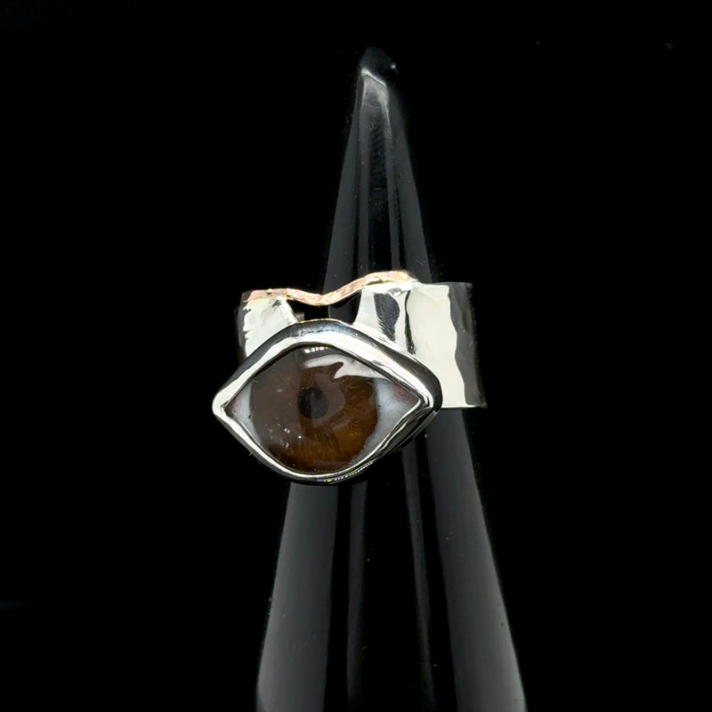 Eyeba x Anaïs and Alaïa Ring - sz 9