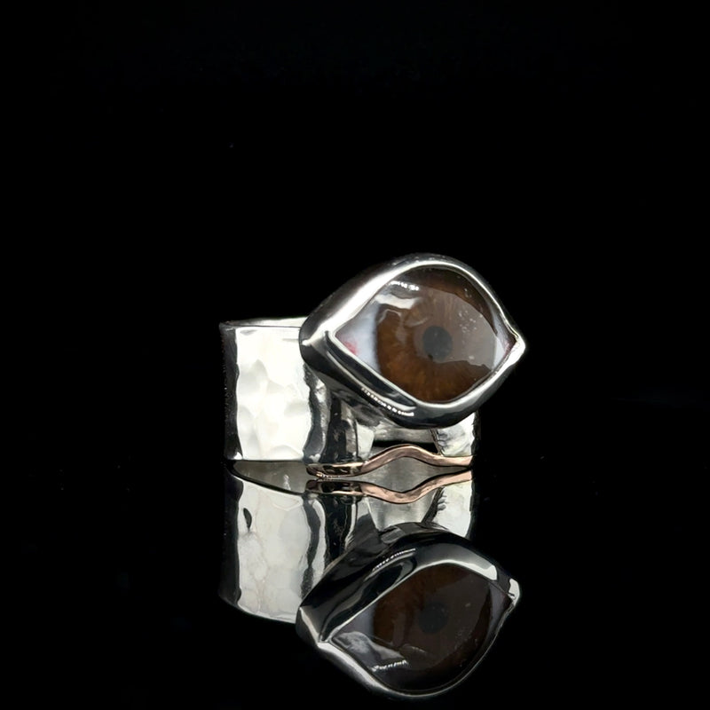 Eyeba x Anaïs and Alaïa Ring - sz 9