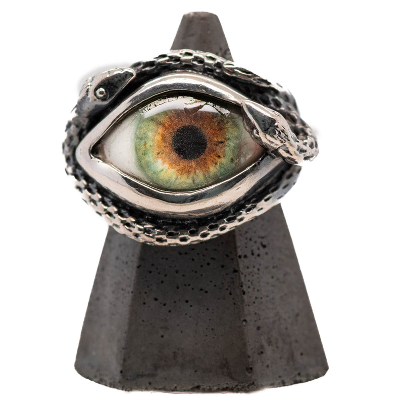 Custom Ojo De Medusa Eye Ring