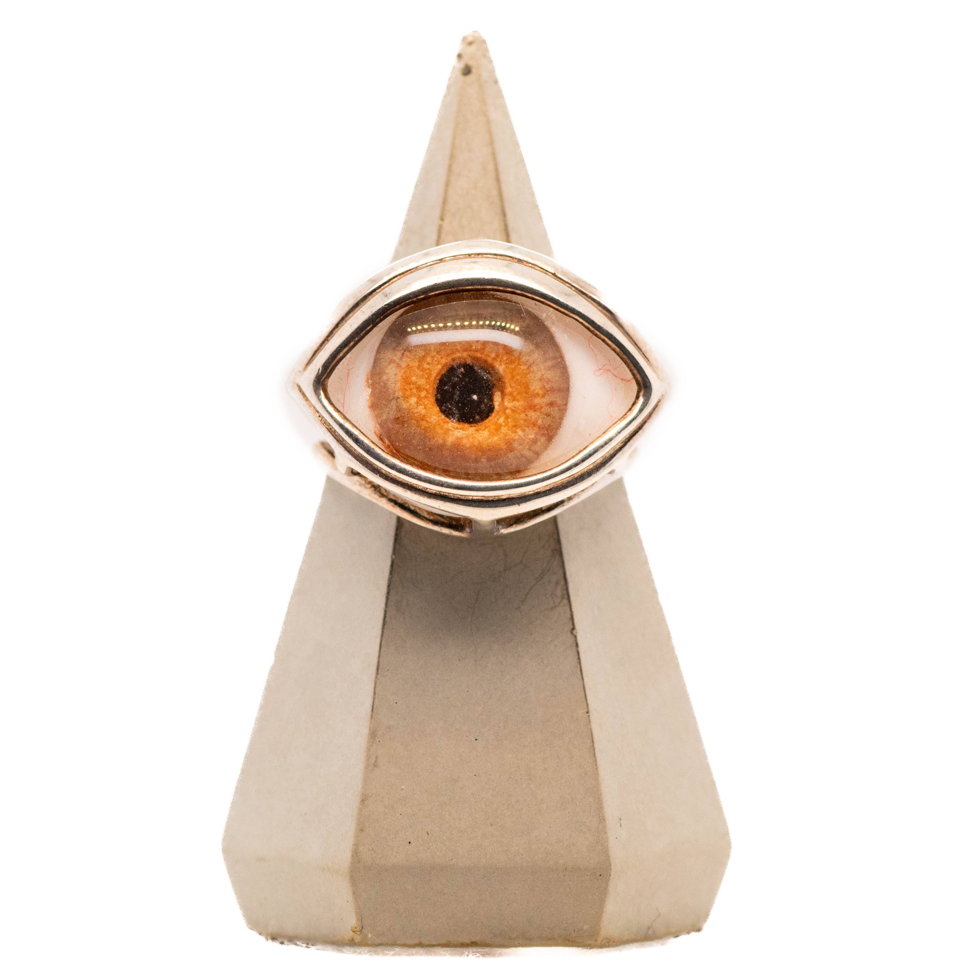 SKELETON Hand Painted Eye Ring - sz 5.50 – Eyeba