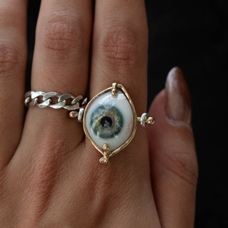 Eyeba x Anaïs and Alaïa Ring and Pendant