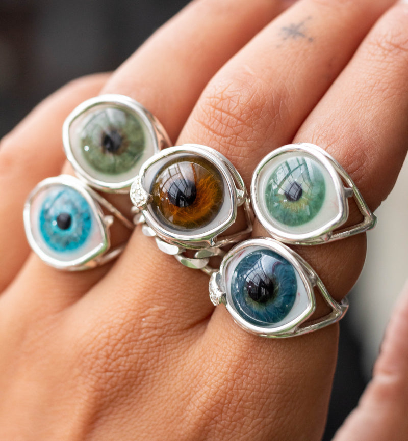 Custom Wire Eye Ring