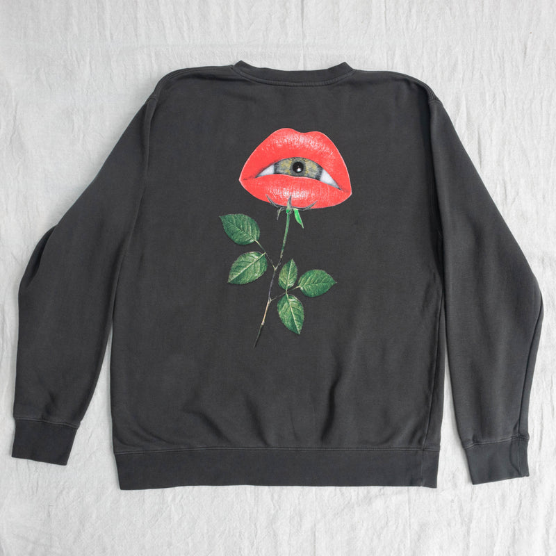 Rose Lips Crewneck