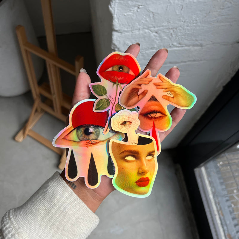 Mind Eye Holographic Sticker