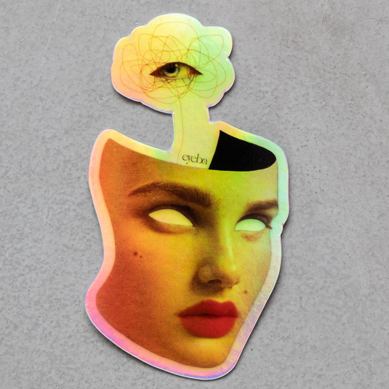 Mind Eye Holographic Sticker